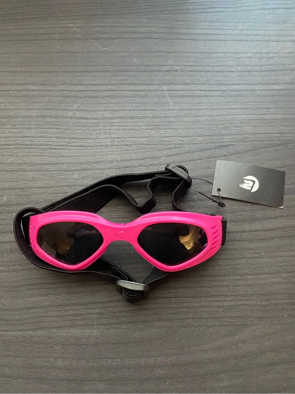 Pink Dog Goggles UV Antiglare Anti Fog Wind Proof Protective Sunglasses NWT